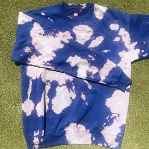 Oversized tie dye sweatshirt